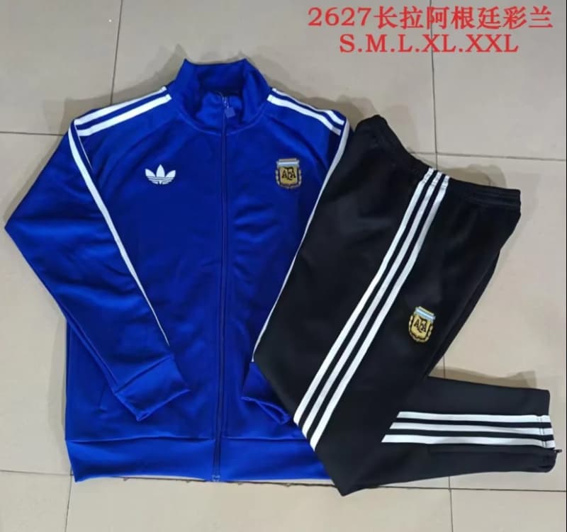 AAA(Thailand) Argentina 2026 Blue Soccer Tracksuit 02 AAA(Thailand) Argentina 2026 Blue Soccer Tracksuit 02
