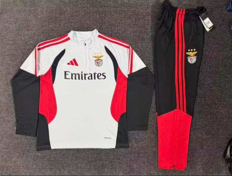 AAA(Thailand) Benfica 26/27 White Soccer Tracksuit