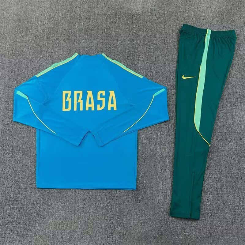 AAA(Thailand) Brazil 2026 Blue Soccer Tracksuit