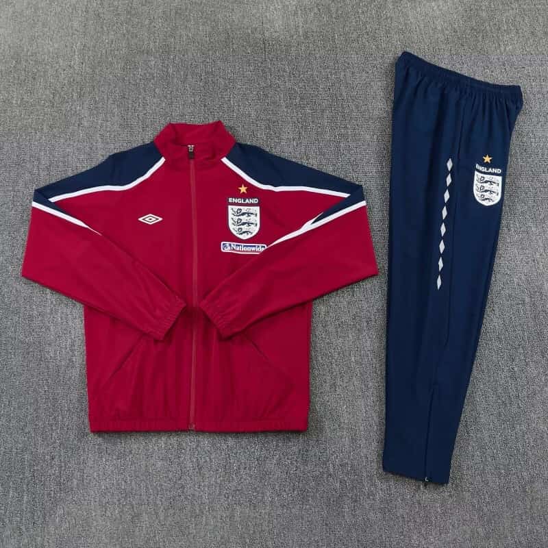 AAA(Thailand) England 2026 Red Soccer Tracksuit AAA(Thailand) England 2026 Red Soccer Tracksuit