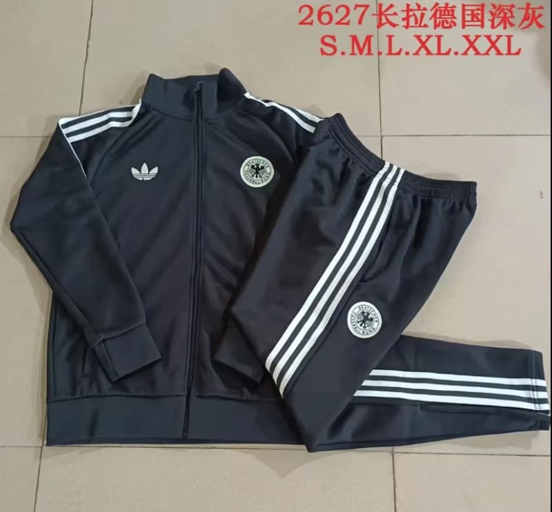 AAA(Thailand) Germany 2026 Dark Grey Soccer Tracksuit
