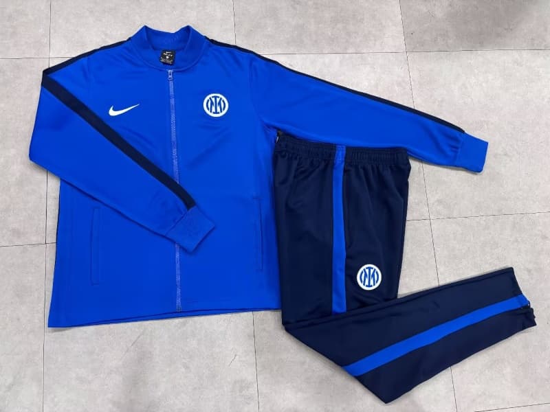 AAA(Thailand) Inter Milan 26/27 Blue Soccer Tracksuit 03