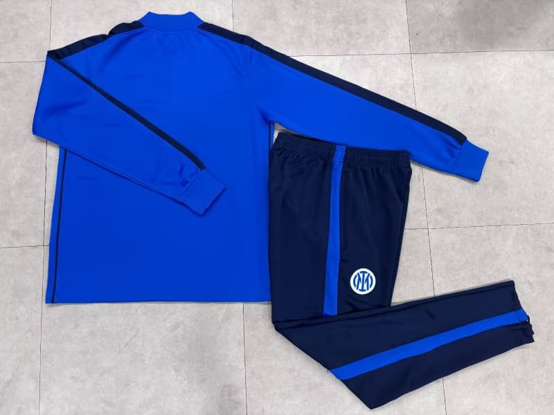 AAA(Thailand) Inter Milan 26/27 Blue Soccer Tracksuit 03