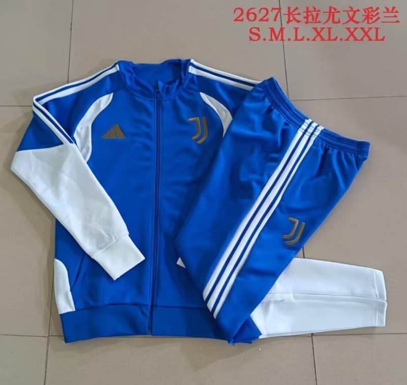 AAA(Thailand) Juventus 26/27 Blue Soccer Tracksuit AAA(Thailand) Juventus 26/27 Blue Soccer Tracksuit