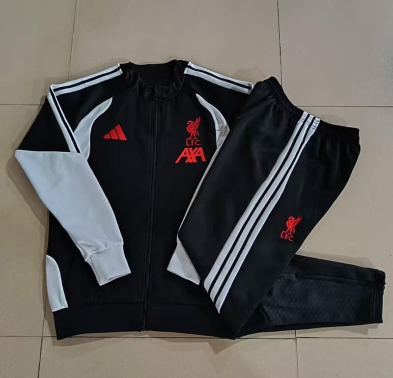AAA(Thailand) Liverpool 26/27 Black Soccer Tracksuit