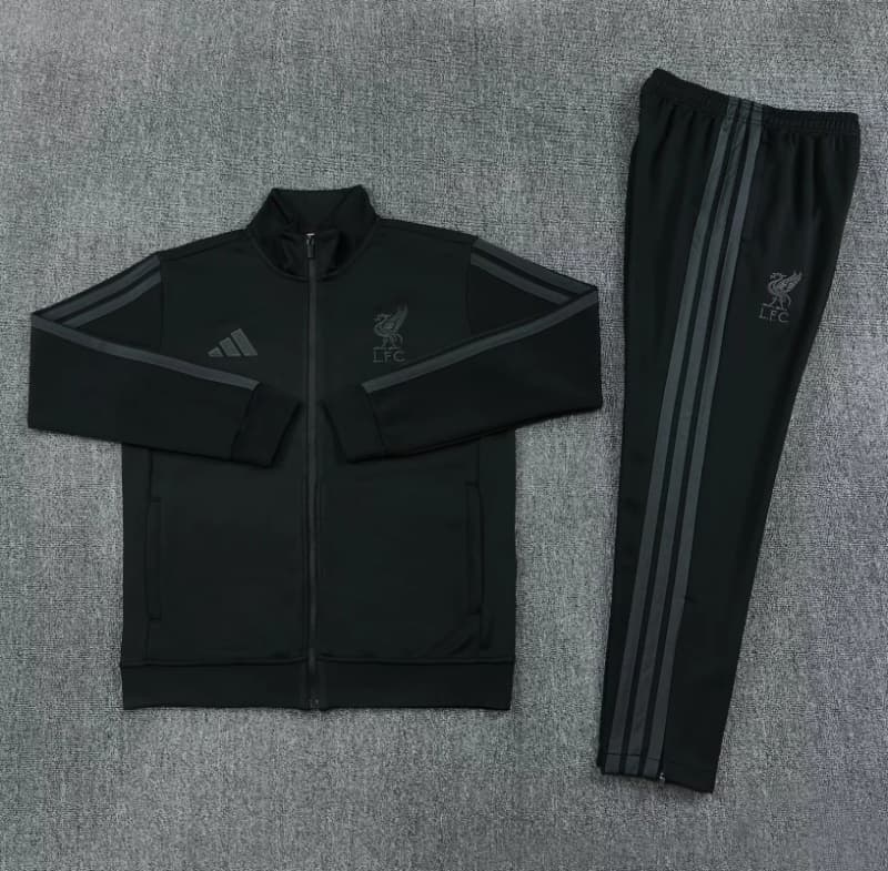 AAA(Thailand) Liverpool 26/27 Black Soccer Tracksuit 04