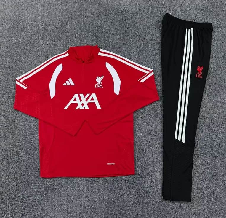 AAA(Thailand) Liverpool 26/27 Red Soccer Tracksuit 03