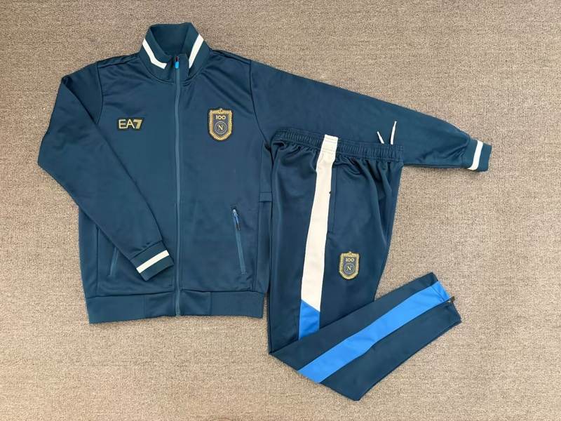 AAA(Thailand) Napoli 26/27 Dark Blue Soccer Tracksuit
