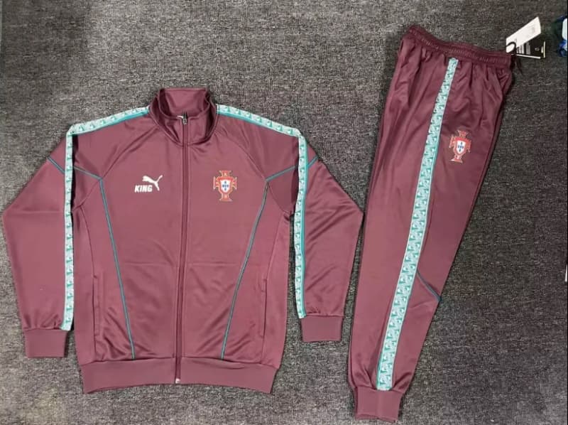 AAA(Thailand) Portugal 2026 Red Soccer Tracksuit AAA(Thailand) Portugal 2026 Red Soccer Tracksuit