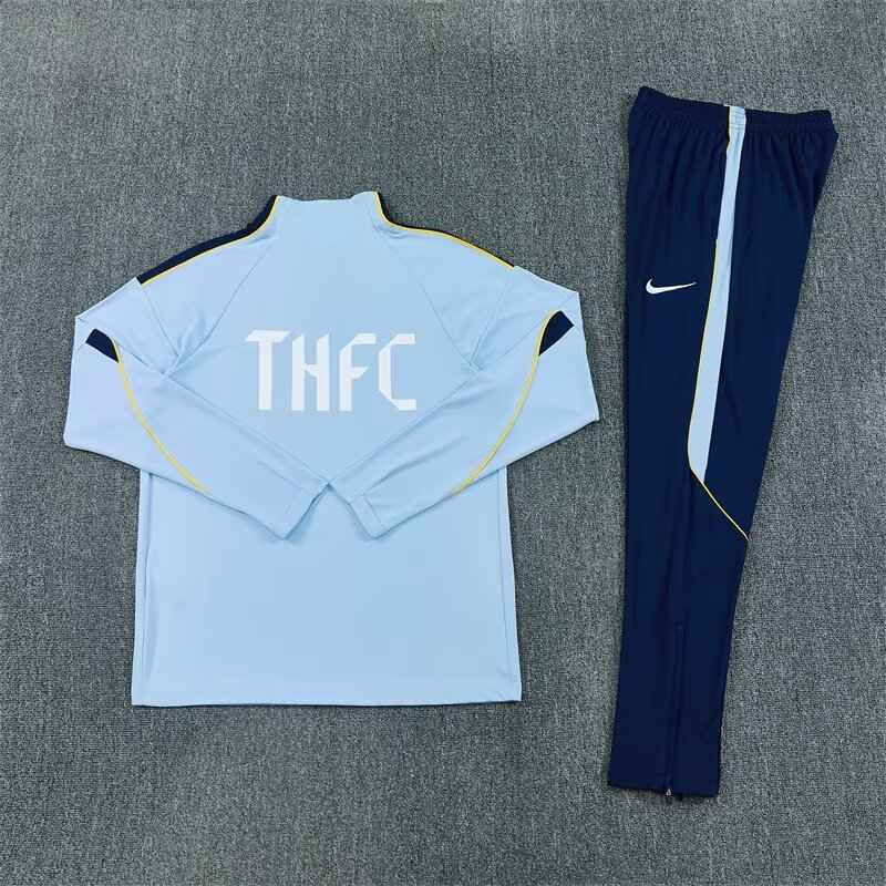 AAA(Thailand) Tottenham Hotspur 26/27 Light Blue Soccer Tracksuit
