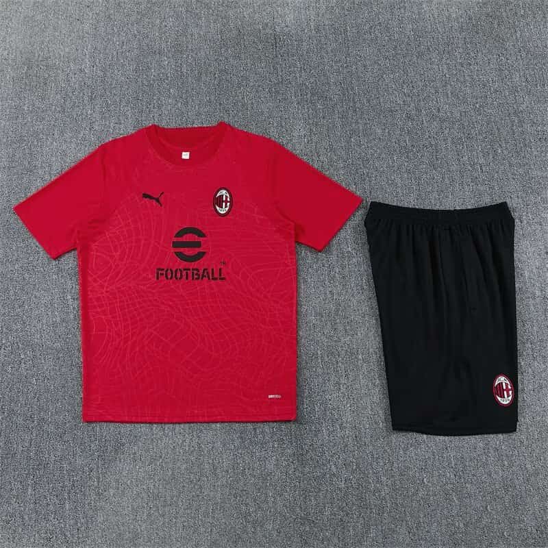 AAA(Thailand) AC Milan 26/27 Red Soccer Training Sets