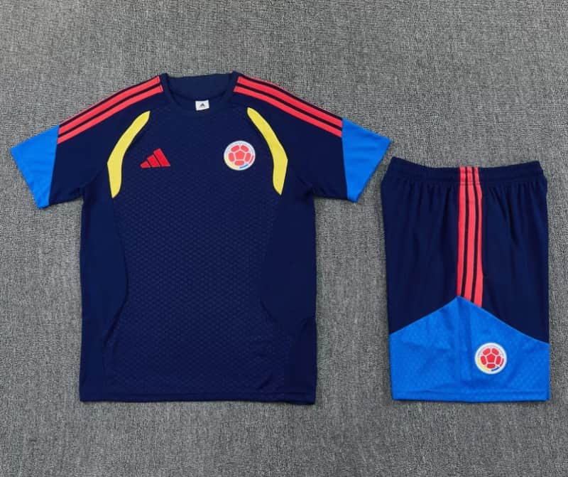 AAA(Thailand) Colombia 2026 Dark Blue Soccer Training Sets 02 AAA(Thailand) Colombia 2026 Dark Blue Soccer Training Sets 02