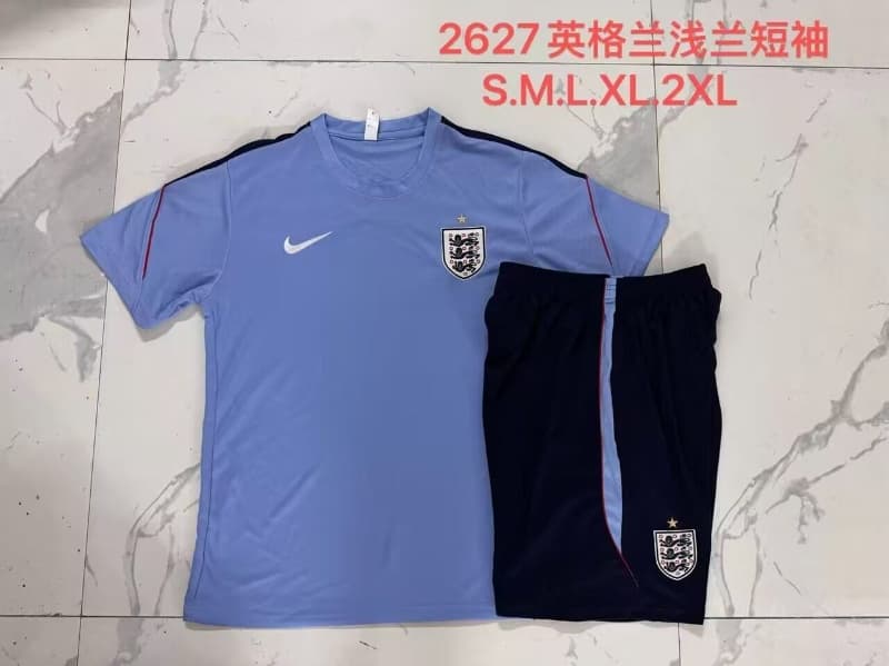 AAA(Thailand) England 2026 Blue Soccer Training Sets