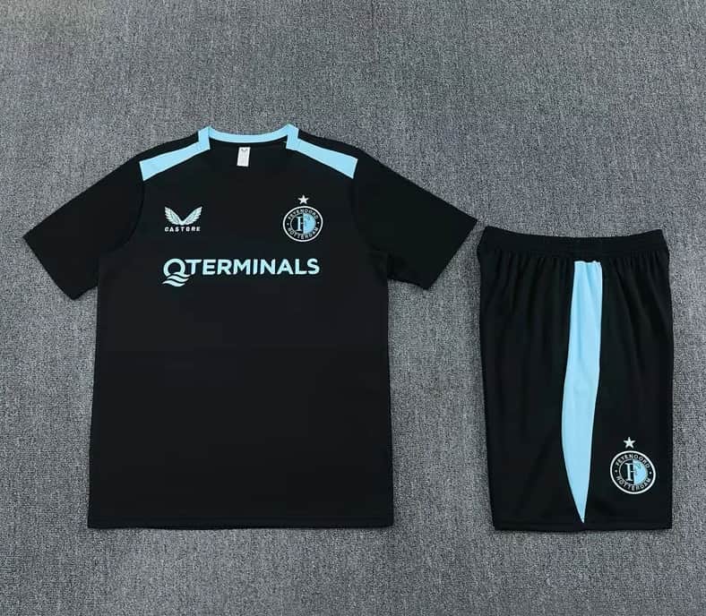 AAA(Thailand) Feyenoord 26/27 Black Soccer Training Sets AAA(Thailand) Feyenoord 26/27 Black Soccer Training Sets