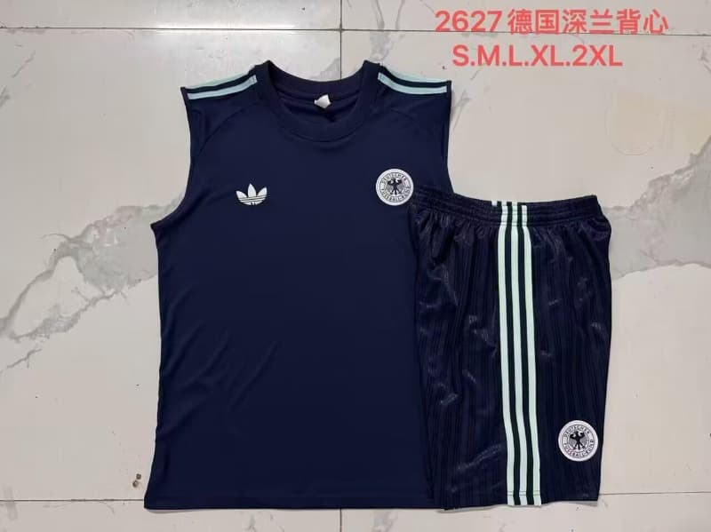 AAA(Thailand) Germany 2026 Dark Blue Soccer Training Sets