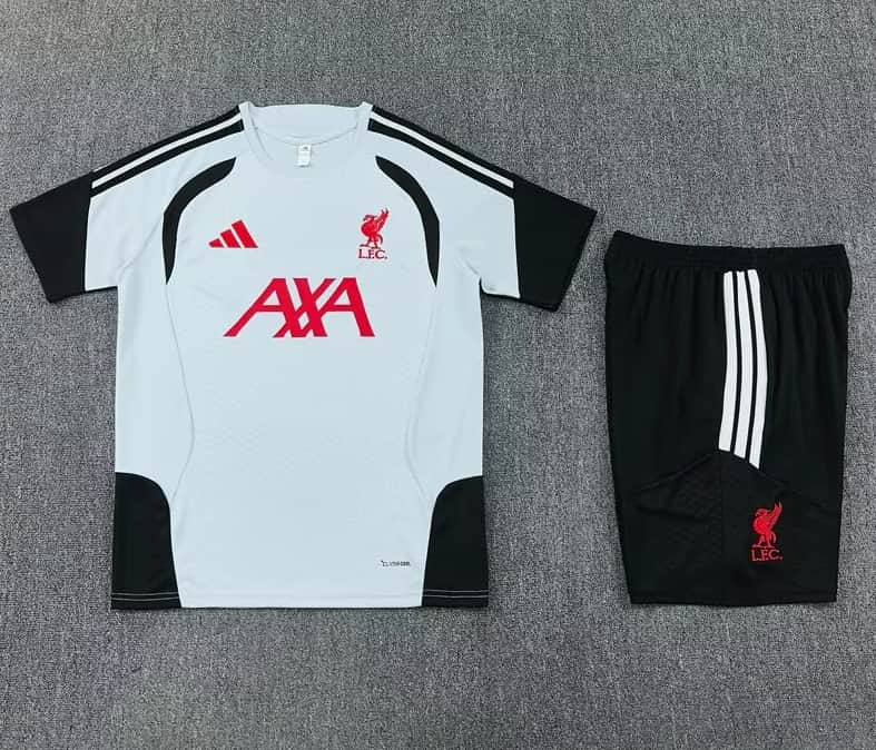 AAA(Thailand) Liverpool 26/27 Grey Soccer Training Sets