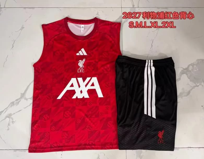 AAA(Thailand) Liverpool 26/27 Red Soccer Training Sets 02