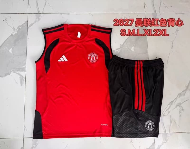 AAA(Thailand) Manchester United 26/27 Red Soccer Training Sets 02 AAA(Thailand) Manchester United 26/27 Red Soccer Training Sets 02