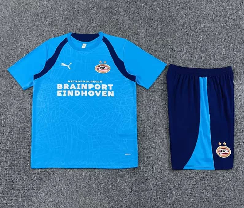 AAA(Thailand) PSV Eindhoven 26/27 Blue Soccer Training Sets AAA(Thailand) PSV Eindhoven 26/27 Blue Soccer Training Sets