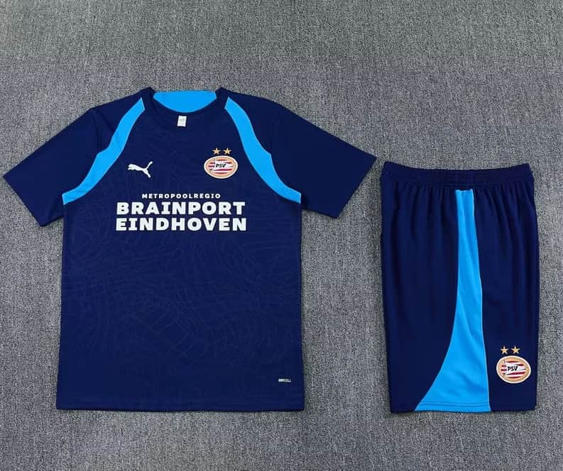AAA(Thailand) PSV Eindhoven 26/27 Dark Blue Soccer Training Sets AAA(Thailand) PSV Eindhoven 26/27 Dark Blue Soccer Training Sets
