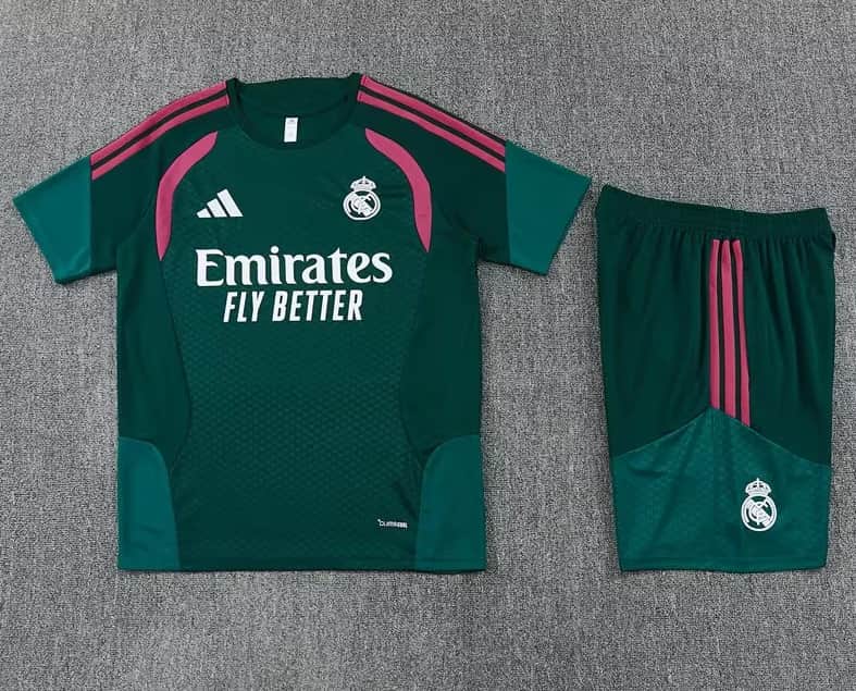 AAA(Thailand) Real Madrid 26/27 Green Soccer Training Sets