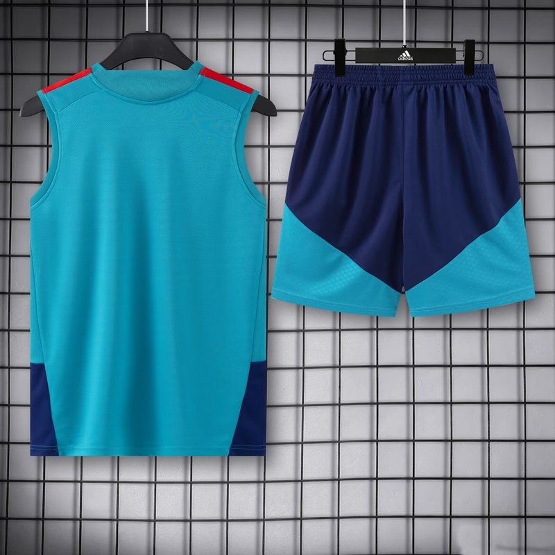 AAA(Thailand) Spain 2026 Blue Soccer Training Sets 02