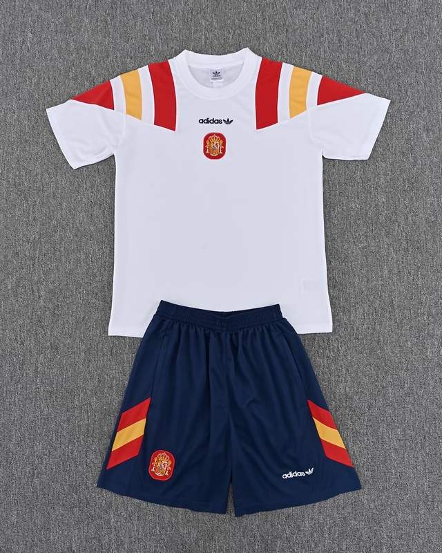 AAA(Thailand) Spain 2026 White Soccer Training Sets 02