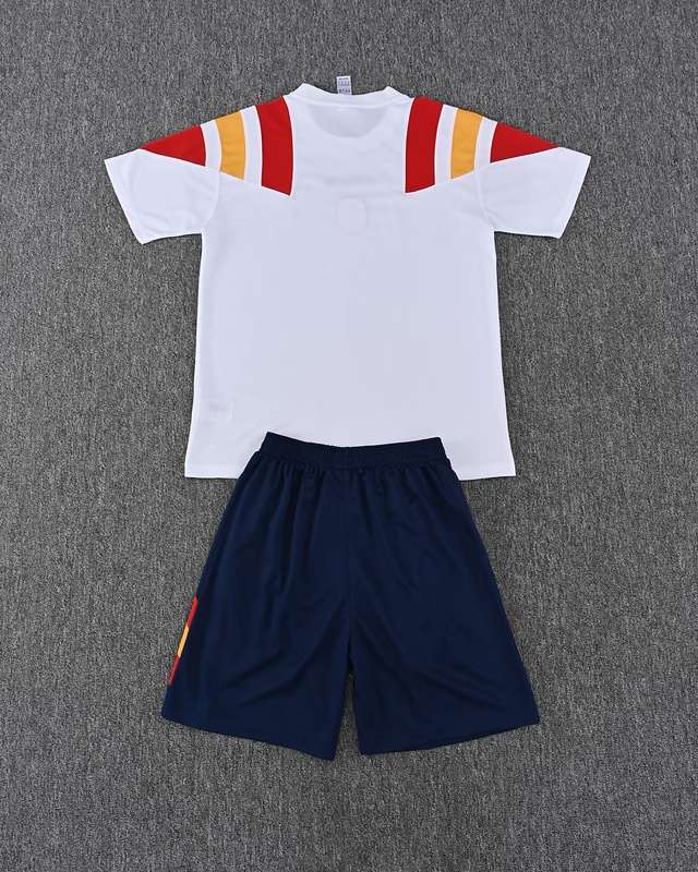 AAA(Thailand) Spain 2026 White Soccer Training Sets 02