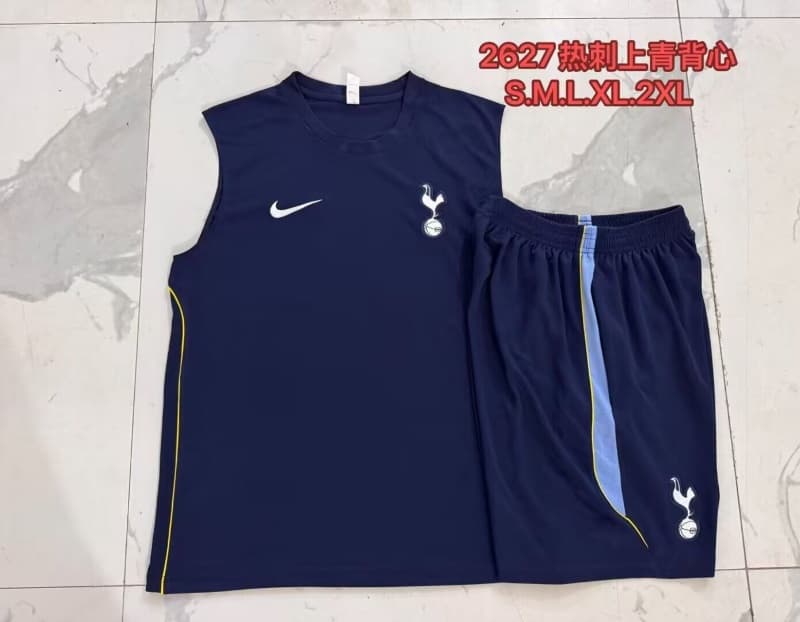 AAA(Thailand) Tottenham Hotspur 26/27 Dark Blue Soccer Training Sets