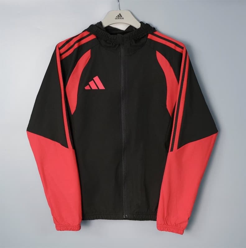 AAA(Thailand) Adidas 26/27 Black Soccer Windbreaker AAA(Thailand) Adidas 26/27 Black Soccer Windbreaker