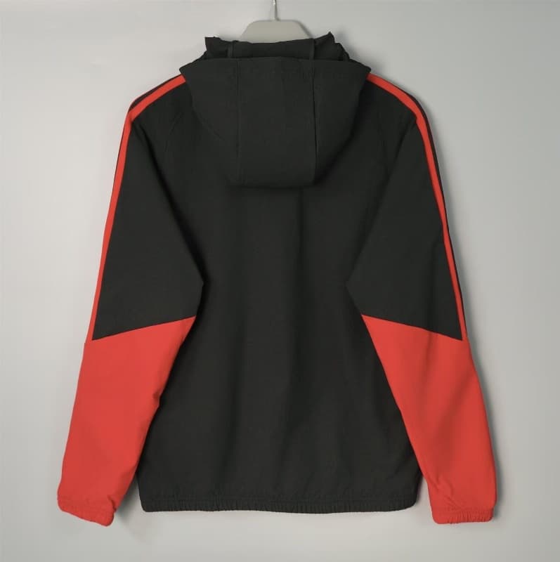 AAA(Thailand) Adidas 26/27 Black Soccer Windbreaker