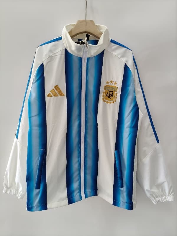 AAA(Thailand) Argentina 2026 Blue White Soccer Windbreaker AAA(Thailand) Argentina 2026 Blue White Soccer Windbreaker