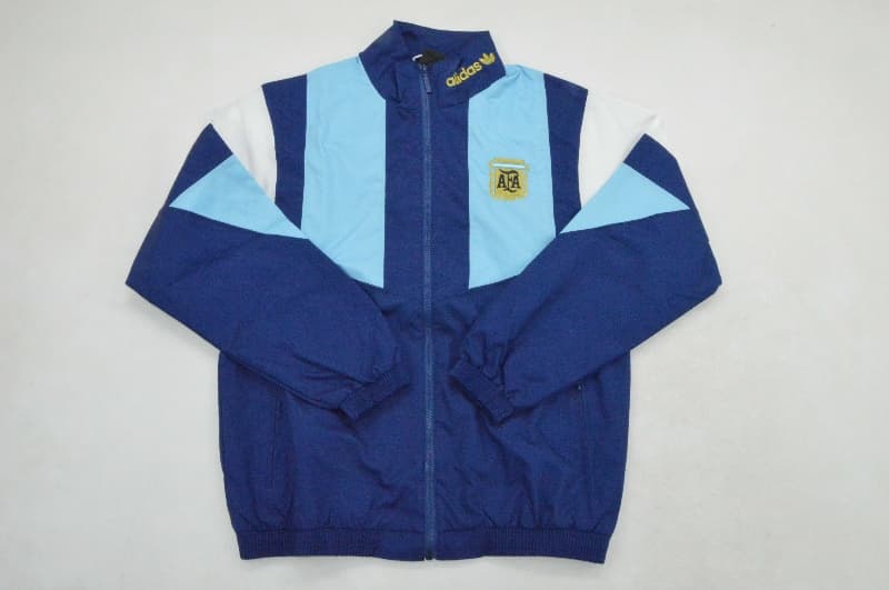 AAA(Thailand) Argentina 2026 Dark Blue Soccer Windbreaker 04 AAA(Thailand) Argentina 2026 Dark Blue Soccer Windbreaker 04