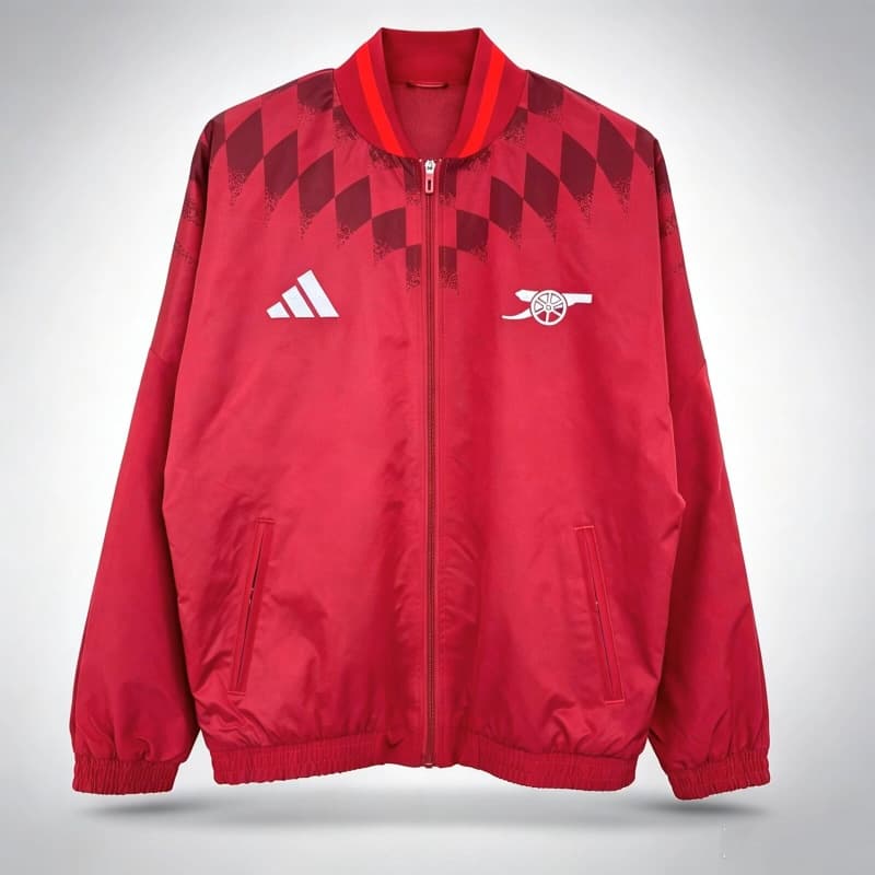 AAA(Thailand) Arsenal 26/27 Red Soccer Windbreaker 03