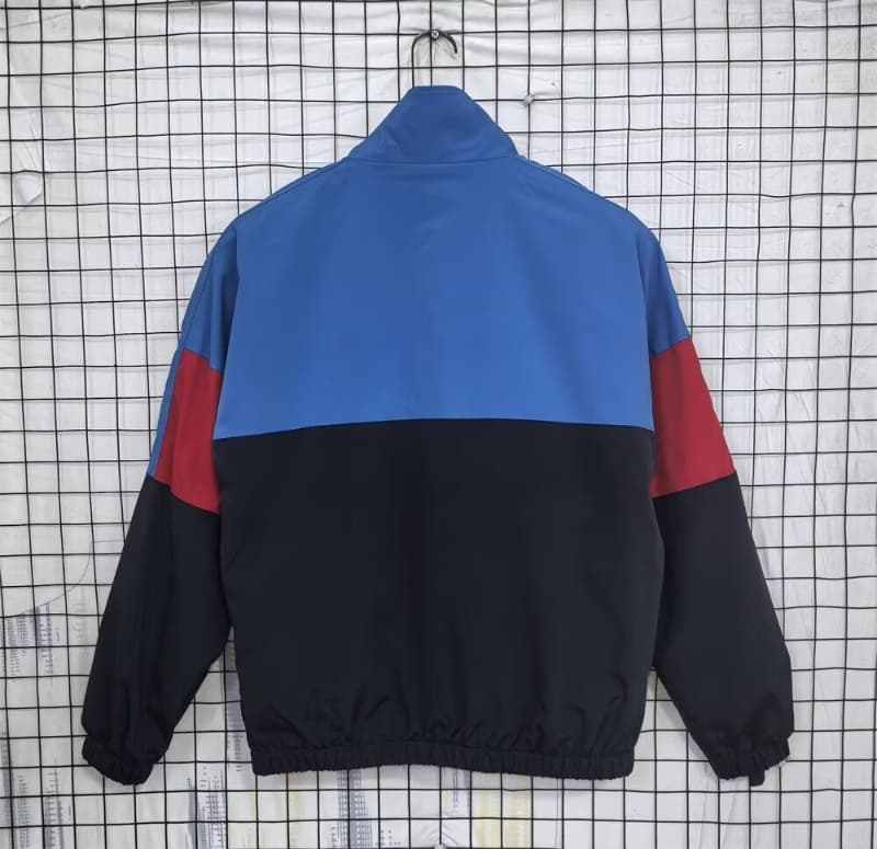 AAA(Thailand) Barcelona 1899 Dark Blue Soccer Windbreaker