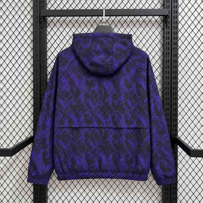 AAA(Thailand) Barcelona 26/27 Purple Soccer Windbreaker