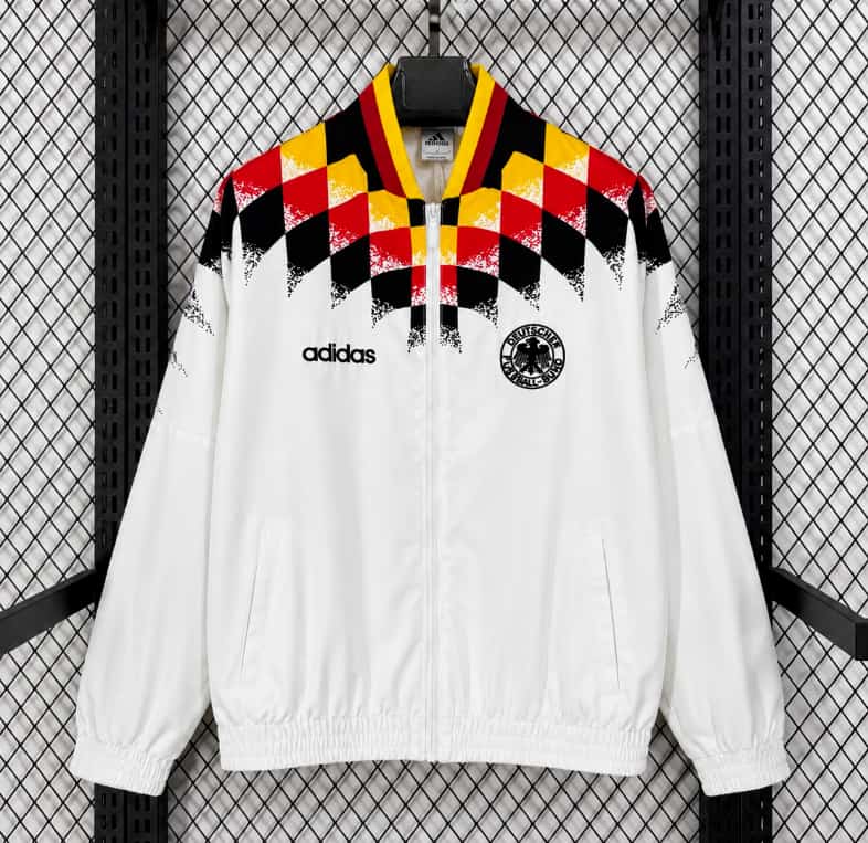AAA(Thailand) Germany 1994 White Soccer Windbreaker