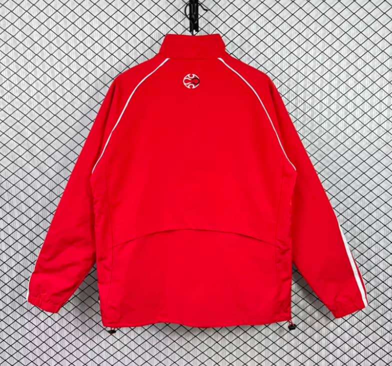 AAA(Thailand) Liverpool 2006/07 Red Soccer Windbreaker