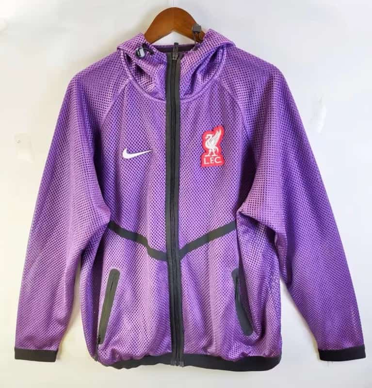 AAA(Thailand) Liverpool 26/27 Purple Soccer Windbreaker AAA(Thailand) Liverpool 26/27 Purple Soccer Windbreaker