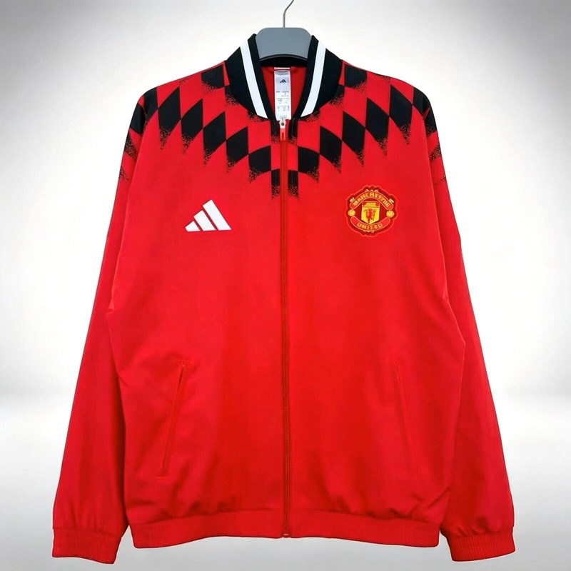 AAA(Thailand) Manchester United 26/27 Red Soccer Windbreaker 02