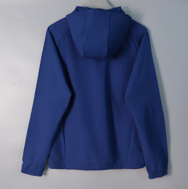 AAA(Thailand) Spain 2026 Dark Blue Soccer Windbreaker