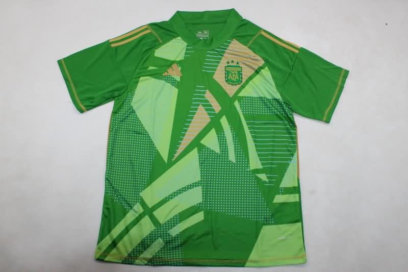 AAA(Thailand) Argentina 2024 Copa America Goalkeeper Green Soccer Jersey