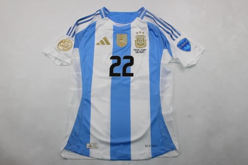 AAA(Thailand) Argentina 2024 Copa America Home Final Soccer Jersey