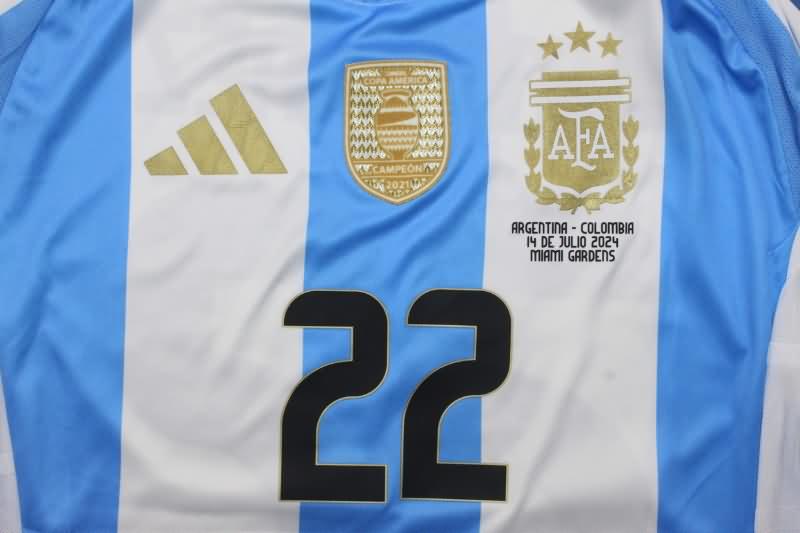 AAA(Thailand) Argentina 2024 Copa America Home Final Soccer Jersey