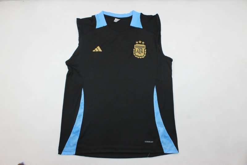 AAA(Thailand) Argentina 2024 Training Vest Soccer Jersey 02