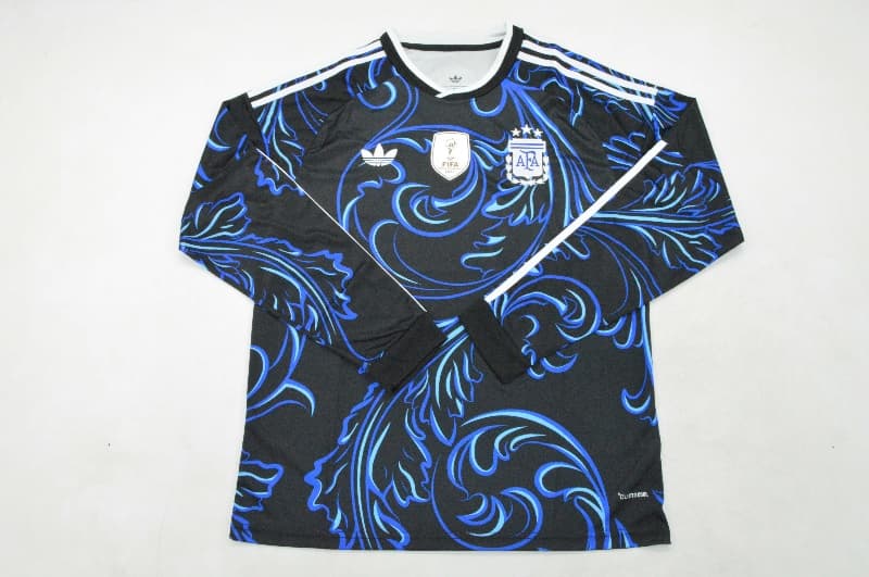 AAA(Thailand) Argentina 2026 World Cup Away Long Sleeve Soccer Jersey AAA(Thailand) Argentina 2026 World Cup Away Long Sleeve Soccer Jersey