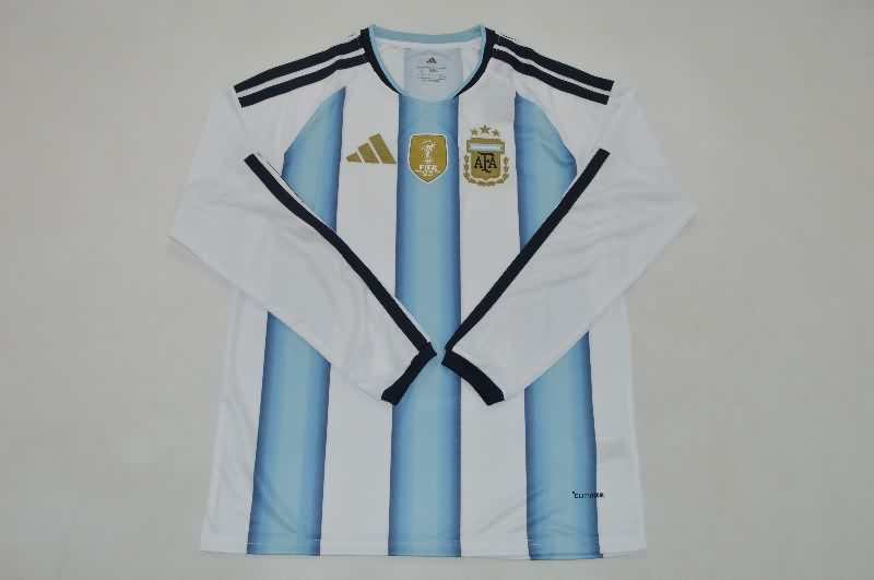 AAA(Thailand) Argentina 2026 World Cup Home Long Sleeve Soccer Jersey AAA(Thailand) Argentina 2026 World Cup Home Long Sleeve Soccer Jersey