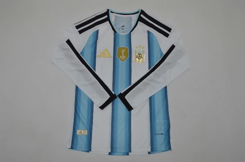 AAA(Thailand) Argentina 2026 World Cup Home Long Sleeve Soccer Jersey (Player) AAA(Thailand) Argentina 2026 World Cup Home Long Sleeve Soccer Jersey (Player)