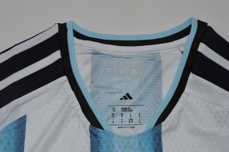 AAA(Thailand) Argentina 2026 World Cup Home Long Sleeve Soccer Jersey (Player)