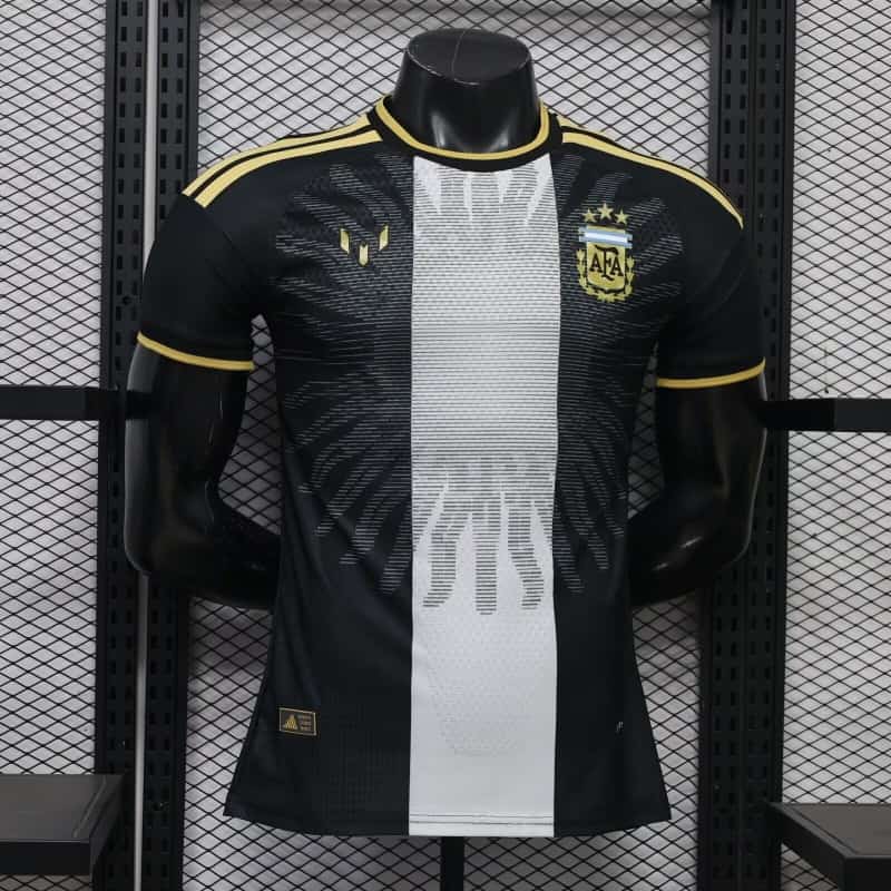 AAA(Thailand) Argentina 2026 MESSI Special Black Soccer Jersey (Player)